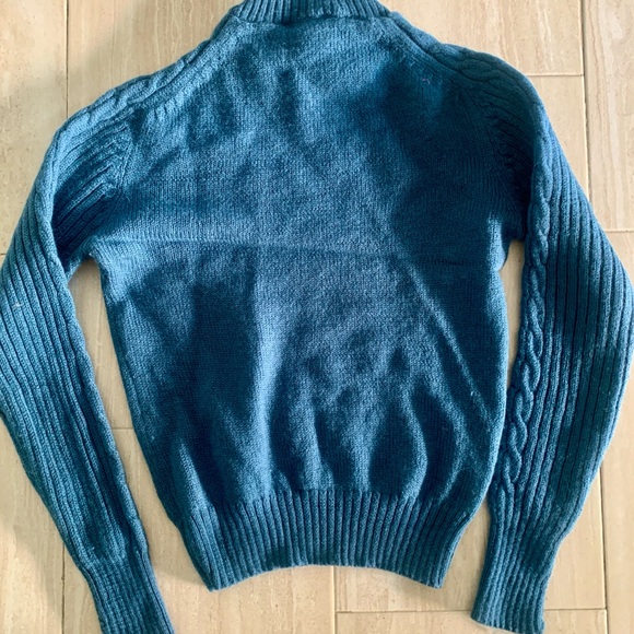 Pierre Cardin Men’s Wool Blue Sweater Vintage - Picture 7 of 8